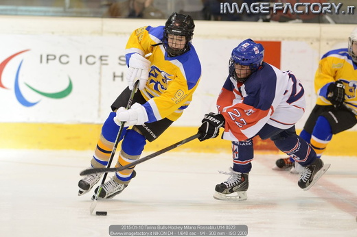 2015-01-10 Torino Bulls-Hockey Milano Rossoblu U14 0523